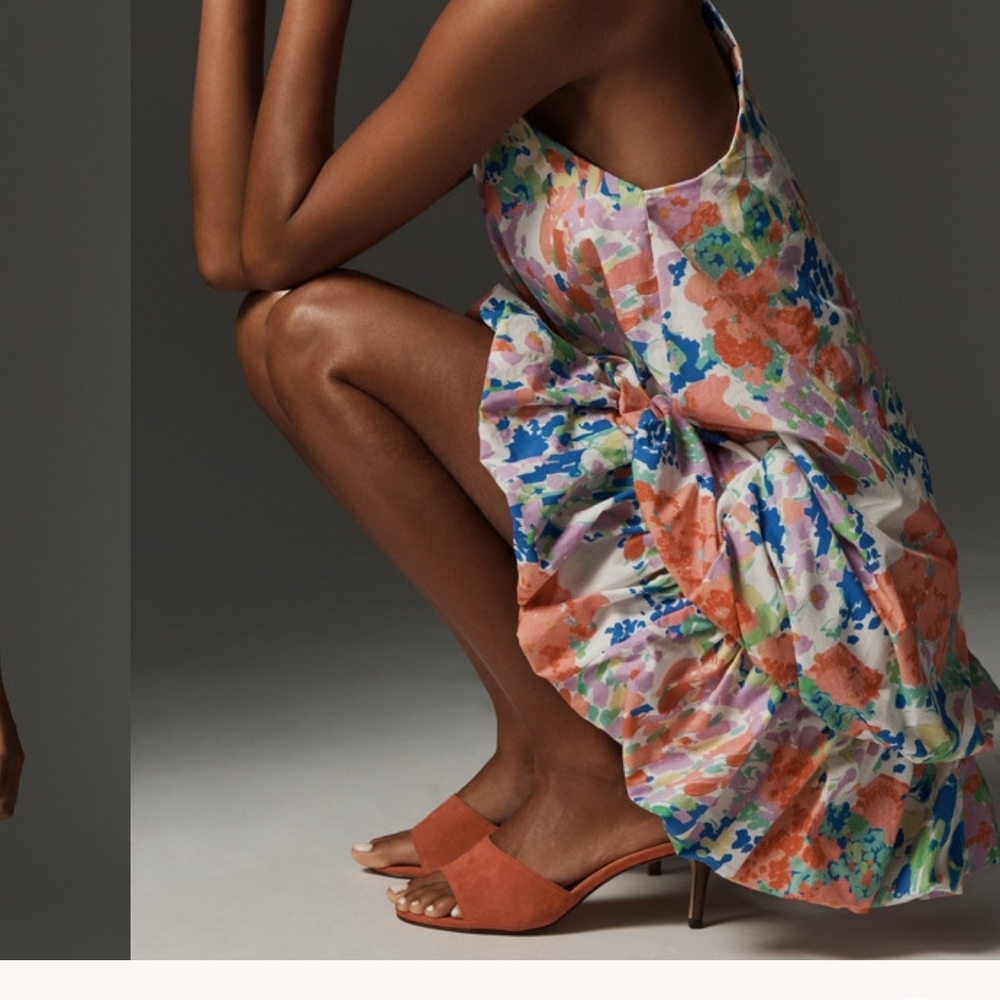 Floral Halter Dress - Picture 3 of 6